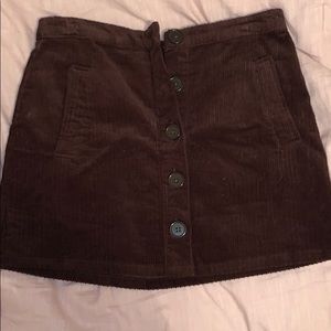 Forever 21 brown skirt